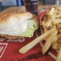 Wendy's - Spicy chicken combo