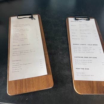 The Boy & The Bear - Menu - Coffee & Tea Near Me - Pasadena, California