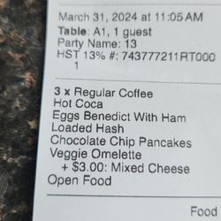 Ginger Bread House Restaurant - What we ordered. :)
