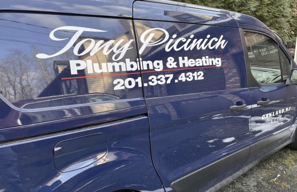 Tony Picinich Plumbing and Heating Logo
