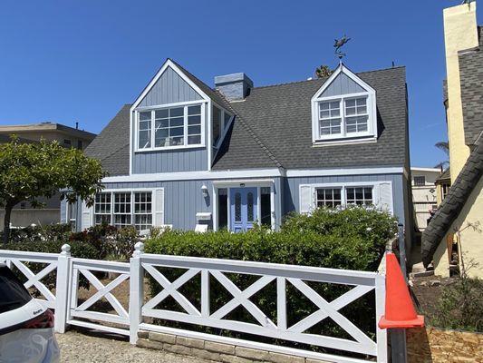 Exterior House Paint Finish Project - A major exterior transformation that improved the home's curb appeal and overall appearance.
Complete exterior transformation of this coastal-style home. We refreshed the exterior siding, trim, window surrounds, and architectural details with a clean, modern color scheme while preserving the character of the original design.
The project included detailed surface preparation, painting, trim work, and finishing touches to give the home a fresh, clean, and updated appearance. Exterior House Paint Finish Project - A major exterior transformation that improved the home's curb appeal and overall appearance.
Complete exterior transformation of this coastal-style home. We refreshed the exterior siding, trim, window surrounds, and architectural details with a clean, modern color scheme while preserving the character of the original design.
The project included detailed surface preparation, painting, trim work, and finishing touches to give the home a fresh, clean, and updated appearance.