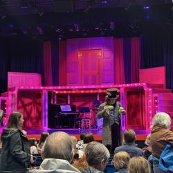 Northwest Childrens Theater & School - The Mad Hatter doing crowd work prior to the performance