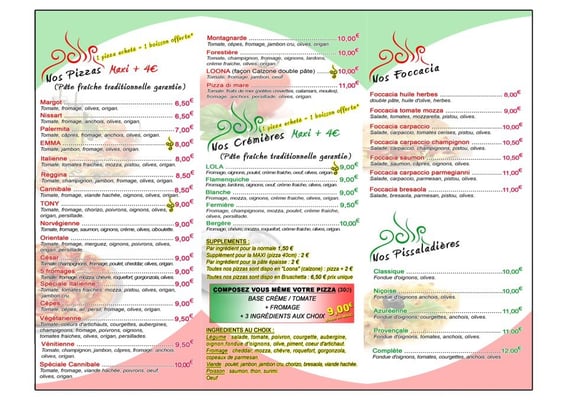 Menu photo 2 Aux Delices du Sud Valbonne, 06
