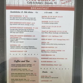 McCain's Bakery & Cafe - Menu - Bakeries Near Me - Salado, Texas McCain's Bakery & Cafe - Menu - Bakeries Near Me - Salado, Texas