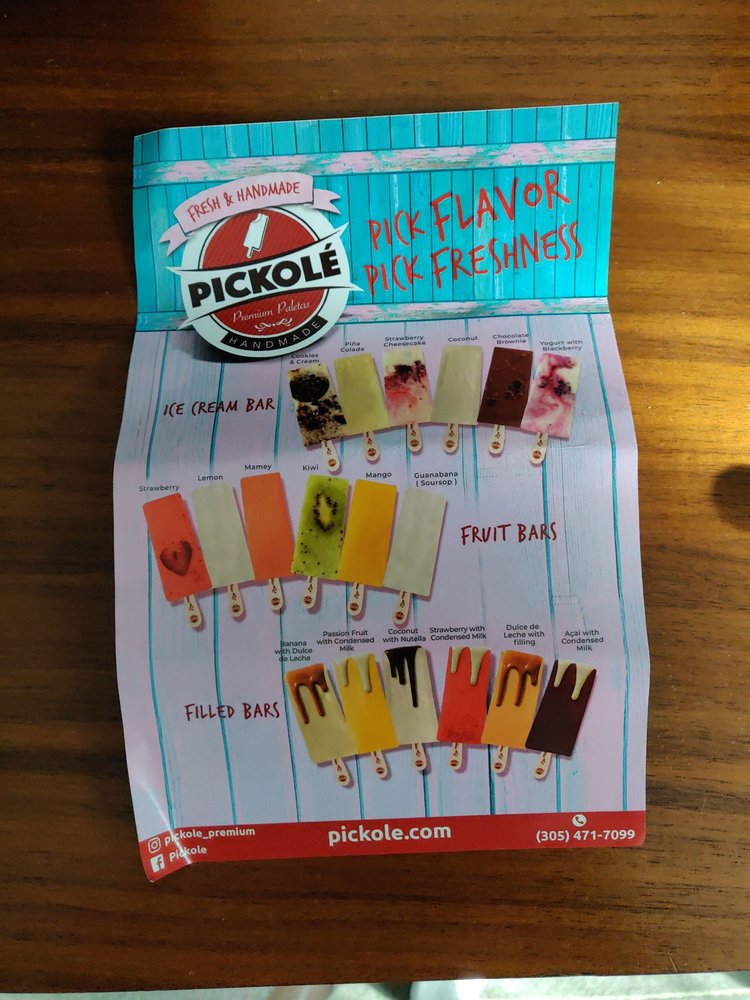 Pickole Premium Paletas Logo