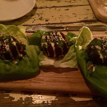 Bellwoods Brewery - Falafel Lettuce Wraps were very light and crunchy. Well done!! - Breweries Near Me - Toronto, Ontario Bellwoods Brewery - Falafel Lettuce Wraps were very light and crunchy. Well done!! - Breweries Near Me - Toronto, Ontario