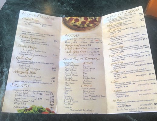 Menu photo 2 Pizza Nova Tenafly, NJ