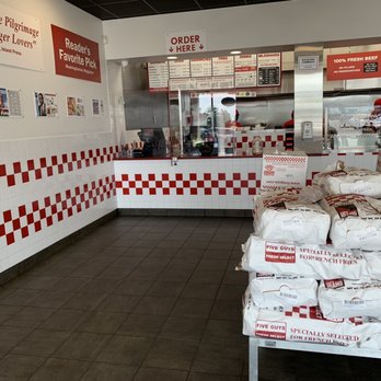 Five Guys - Inside - Burgers Near Me - Garden City Park, New York Five Guys - Inside - Burgers Near Me - Garden City Park, New York