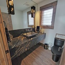 Alderwood Builders - Powder Room - Lake House Completed 2023