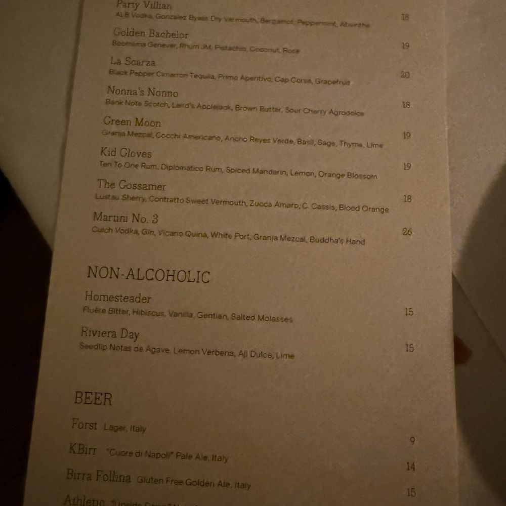 Borgo - Cocktail menu - Italian Near Me - New York, New York Borgo - Cocktail menu - Italian Near Me - New York, New York