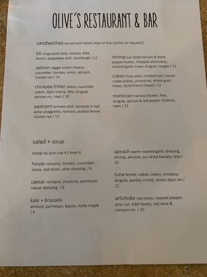 Menu photo 6 Olives Grand Rapids, MI