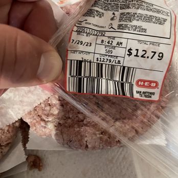 H-E-B - Disgusting rotted hamburger Pattie's and skirt steak. Ordered 2 days ago and expired. - Department Stores Near Me - Port Arthur, Texas H-E-B - Disgusting rotted hamburger Pattie's and skirt steak. Ordered 2 days ago and expired. - Department Stores Near Me - Port Arthur, Texas