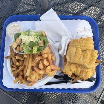 The Clam Box - Fried Shrimp Plate and Fish and Chips - Seafood Near Me - Quincy, Massachusetts