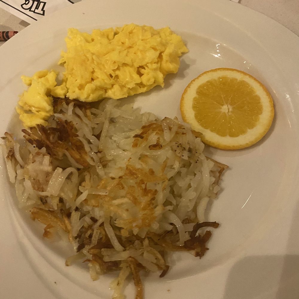 Grand Café - Kids meal scramble eggs with hash brown - Cafes Near Me - Reno, Nevada Grand Café - Kids meal scramble eggs with hash brown - Cafes Near Me - Reno, Nevada