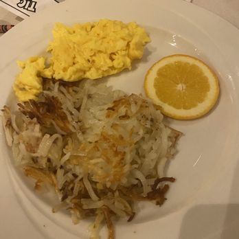 Grand Café - Kids meal scramble eggs with hash brown - Cafes Near Me - Reno, Nevada