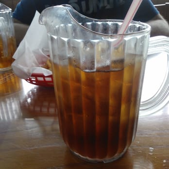 CR Surf & Turf - Sweet Tea (Delicious, and HUGE) - Seafood Near Me - Cedar Park, Texas