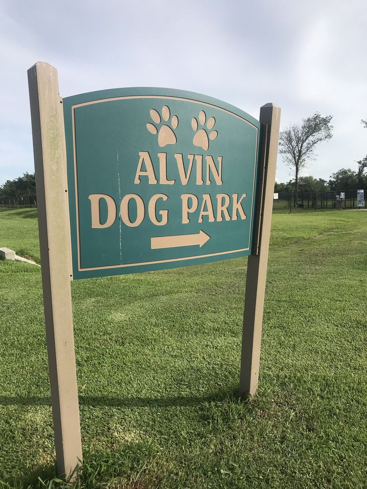 Alvin Dog Parks Logo