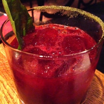 Frontera Grill - Basil blackberry margarita - Mexican Near Me - Chicago, Illinois