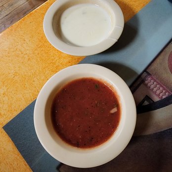 Las Parrillas - The queso and salsa that come with the chips. - Mexican Near Me - Catoosa, Oklahoma Las Parrillas - The queso and salsa that come with the chips. - Mexican Near Me - Catoosa, Oklahoma
