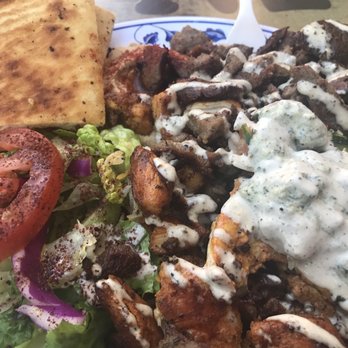 Falafel Corner - The picture says it all a work of perfection! - Mediterranean Near Me - Sacramento, California