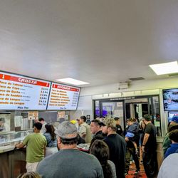 Tacos El Gordo - Saturday night (around 9:00 pm)