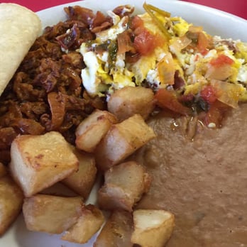 The Ranchito Taqueria - Marinated pork breakfast. Side of marinated pork, with bacon and eggs, with your choice of corn or flour tortillas, and refried beans. - Mexican Near Me - Waller, Texas The Ranchito Taqueria - Marinated pork breakfast. Side of marinated pork, with bacon and eggs, with your choice of corn or flour tortillas, and refried beans. - Mexican Near Me - Waller, Texas