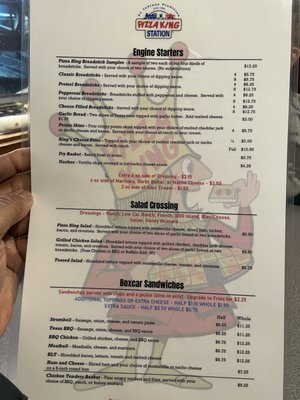 Menu photo 2 Pizza King Station Indianapolis, IN Menu photo 2 Pizza King Station Indianapolis, IN