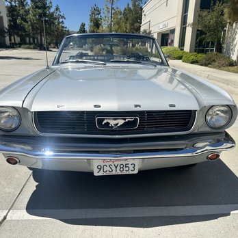 Carmona’s Paint Garage - Silver convertible mustang came out awesome - Body Shops Near Me - El Cajon, California