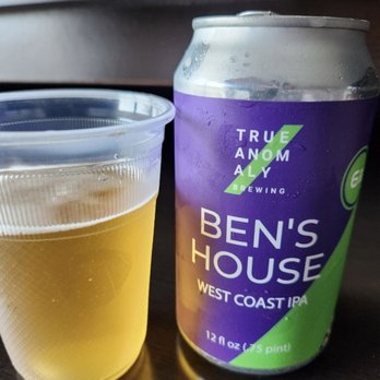 True Anomaly Brewing Company - Ben's House West Coast IPA from True Anomaly Brewing. - Breweries Near Me - Houston, Texas