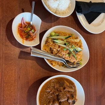 Burma Burma - Burmese Style Lamb Curry Burmese Garlic Noodle - Burmese Near Me - Dublin, California