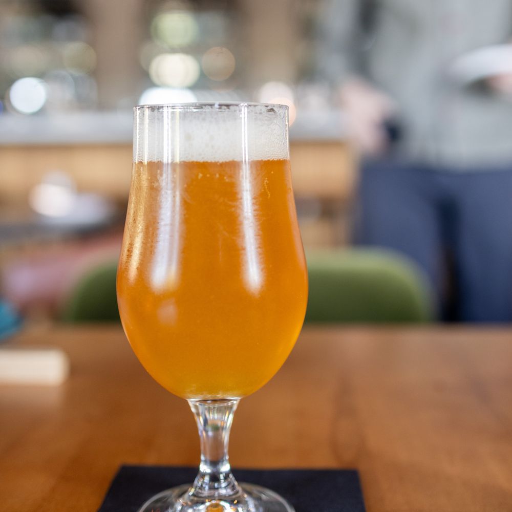 Lele Kitchen - Ration Ale Non-Alcoholic Hazy IPA 0.5%ABV ($9) - Wine Bars Near Me - Los Gatos, California Lele Kitchen - Ration Ale Non-Alcoholic Hazy IPA 0.5%ABV ($9) - Wine Bars Near Me - Los Gatos, California
