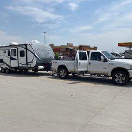 Back on the road again thanks to Grant's garage! Back on the road again thanks to Grant's garage!