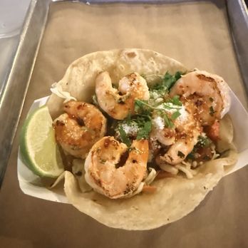 Dock Local - Garlic Shrimp Taco - Seafood Near Me - Grapevine, Texas