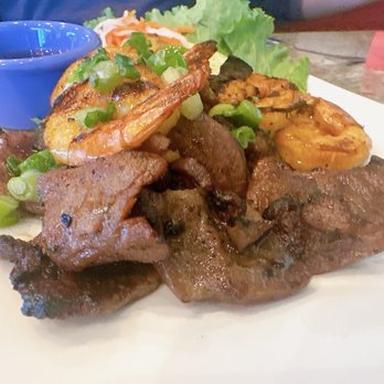La Mint - Vietnamese Kitchen - R2. Grilled Shrimp and Pork - Vietnamese Near Me - Reno, Nevada La Mint - Vietnamese Kitchen - R2. Grilled Shrimp and Pork - Vietnamese Near Me - Reno, Nevada