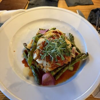 Crown & Bull - Miso sea bass - Breakfast & Brunch Near Me - Dunedin, Florida Crown & Bull - Miso sea bass - Breakfast & Brunch Near Me - Dunedin, Florida
