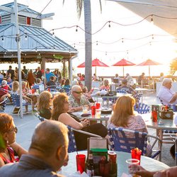 Sunset Bar & Grill at Little Harbor - Outdoor seating with the best view in Tampa Bay!