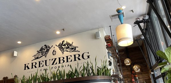 Photo of Kreuzberg California - San Luis Obispo, CA, US. the sign for the restaurant