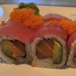 Sushi Asa - Cherry Blossom roll up close