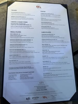 Menu photo 2 Mix Rooftop & Bar at Sift Mystic, CT Menu photo 2 Mix Rooftop & Bar at Sift Mystic, CT