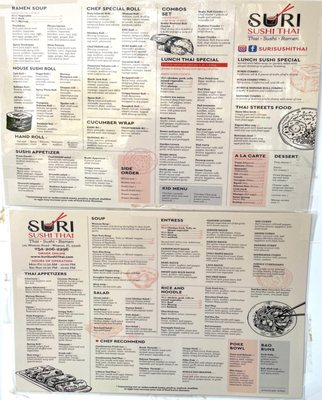 Menu photo 4 Suri Sushi Thai Weston , FL