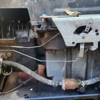 My T Sharp Mower Service - Performing a carburetor cleaning on a Husqvarna 21K 46 With a Kohler 21hp engine. - Farm Equipment Repair Near Me
