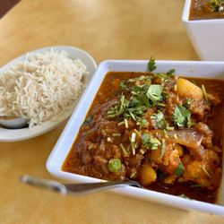 Namaste The Royal Taste Of India - Not sure what the name of this vegetable dish is but man oh man was this amazing