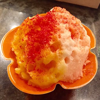 Auntie Viv's - Mango & Guava. Damn it gooood! - Shaved Ice Near Me
