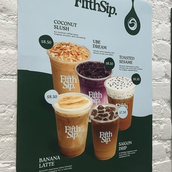 FifthSip - Menu - Coffee & Tea Near Me - New York, New York FifthSip - Menu - Coffee & Tea Near Me - New York, New York