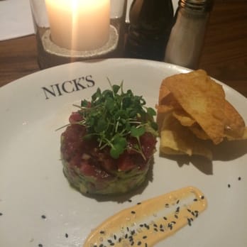Nick's Manhattan Beach - Tuna tartar - American Near Me - Manhattan Beach, California Nick's Manhattan Beach - Tuna tartar - American Near Me - Manhattan Beach, California