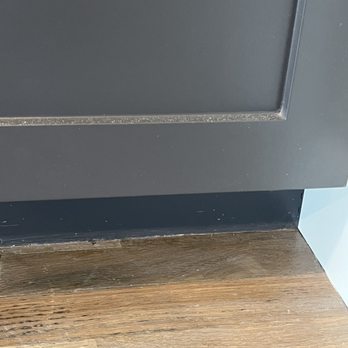 Skyline Flooring - Finished repair.  Patched, stained and clear coated. - Flooring Near Me - Sherman Oaks, California
