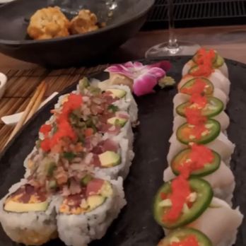 Saku - Spicy Yellowtail Roll California Roll - Cocktail Bars Near Me - Hoboken, New Jersey
