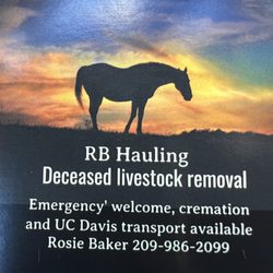 Rb Hauling Deceased Livestock Removal