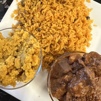 Caribbean Twist - Beef Stew with Yellow Rice - Spanish Near Me - Tampa, Florida