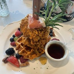 Chicken Croffle